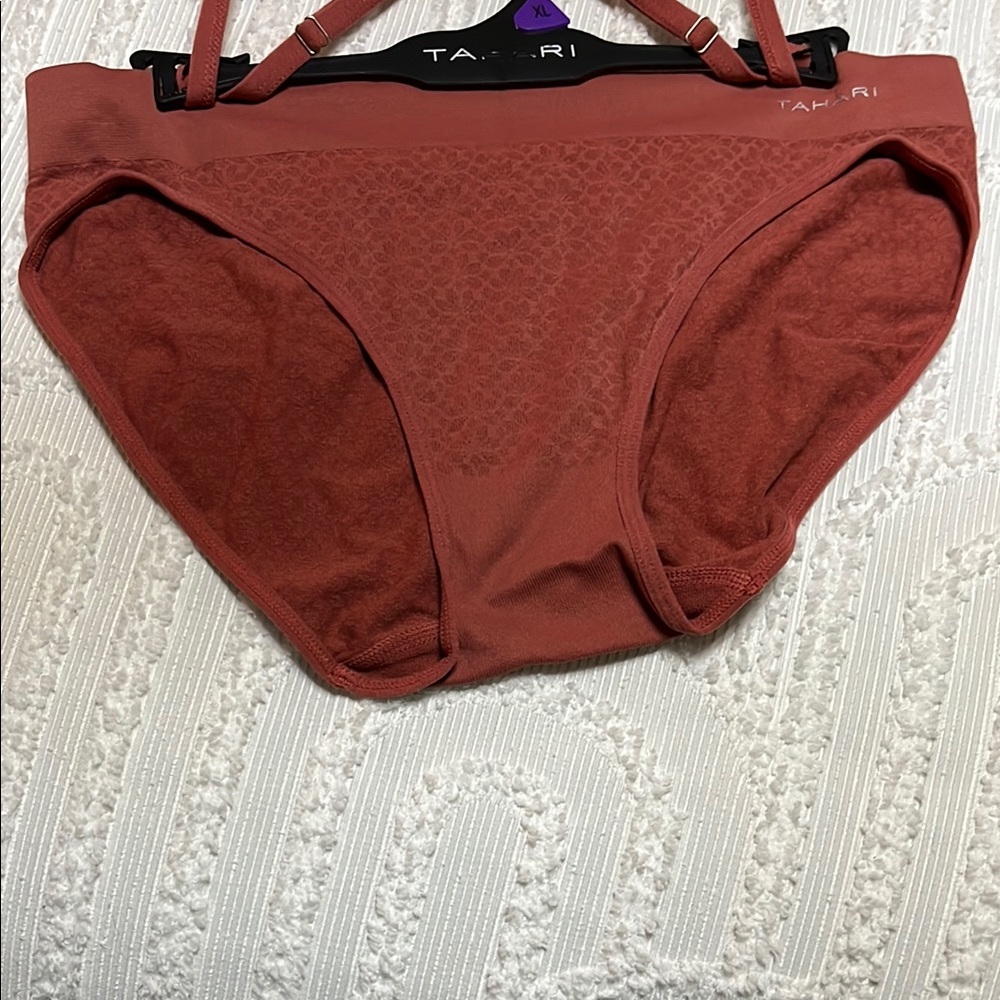 Tahari Women's Intimates in Rust Red